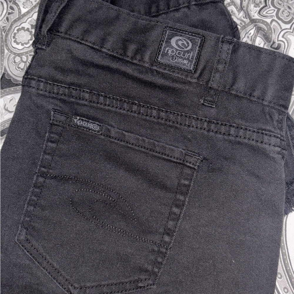 Rip Curl Women's Black Jean Shorts